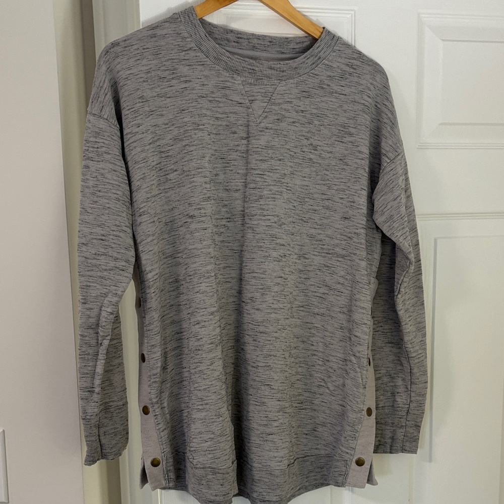 Maternity & Nursing Heather Grey Sweater